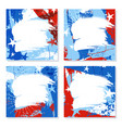 patriotic design templates with space for text vector image