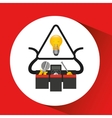 electrical power icon vector image vector image