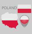 poland vector image