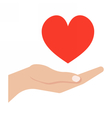 love giving concept vector image