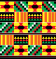 tribal kente mud cloth seamless pattern vector image