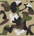 camouflage seamless pattern vector image