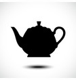 teapot icon vector image vector image