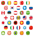 world flags vector image