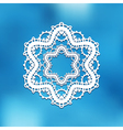 lace on blur vector image vector image