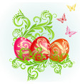 easter background vector image
