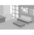 Living room design vector image vector image