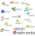 design elements vector image vector image