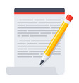 blogging icon vector image