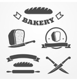 bread and bakery vector image vector image