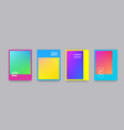 pattern backgrounds abstract color gradient vector image vector image