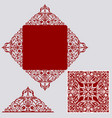 layout wedding invitation vector image
