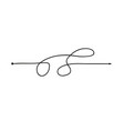 insane messy line vector image