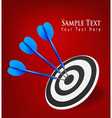darts vector image